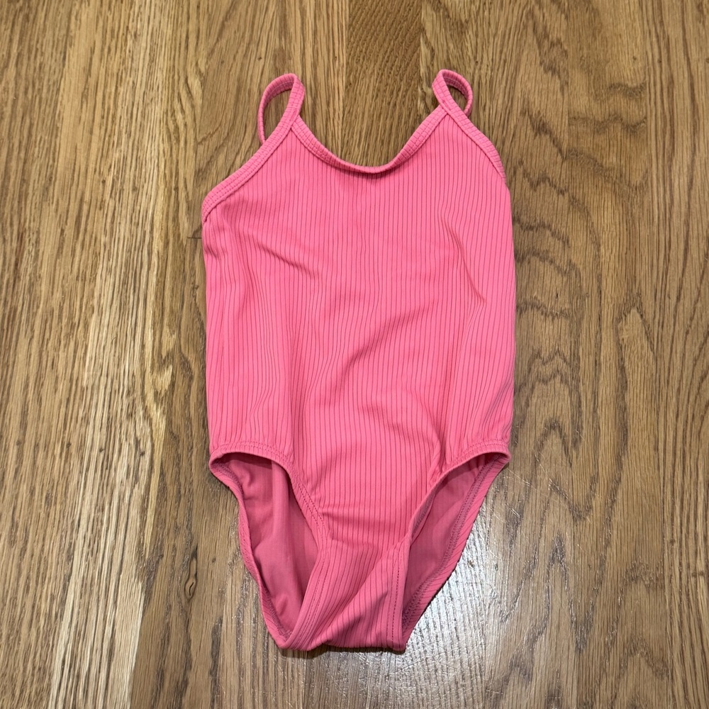 4/$20 Old Navy toddler girls swimsuit pink 18-24 months NWOT